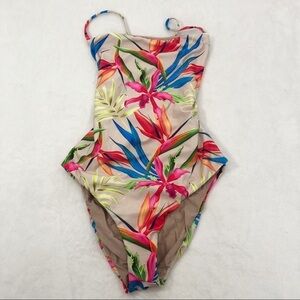VYB Tropical Print, Summer Feels One Piece Swimsuit